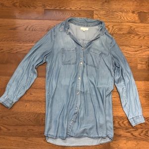 Denim colored Button Down